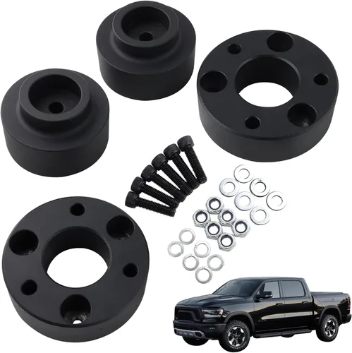 Kits de elevación de nivelación delantera y trasera de 2.5 pulgadas y 1.5 pulgadas para Ram 1500 4WD 2009-2022 4X4, espaciadores de puntal delantero