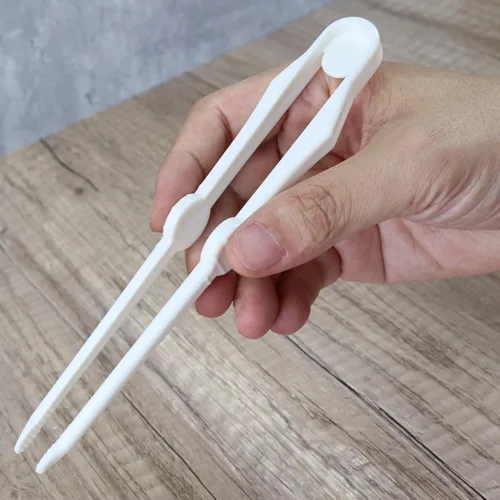 Paquete de 2 palillos fáciles de usar para servir aperitivos, papas fritas, ensalada y pan, manteniendo los dedos limpios