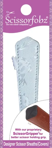 Miniatura 49 de Fundas protectoras para tijeras de diseño, para pequeñas tijeras de bordado, color verde mar, #SS-7