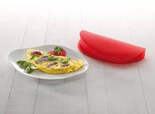 Miniatura 5 de Lekue Fabricante de Tortillas, Modelo #, Rojo Pequeño
