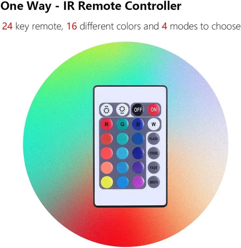 Miniatura 4 de Paquete de 4 bases de luz LED nocturna 3D, base LED de gran tamaño para acrílico, base de luz LED de 16 colores con control remoto y cable USB