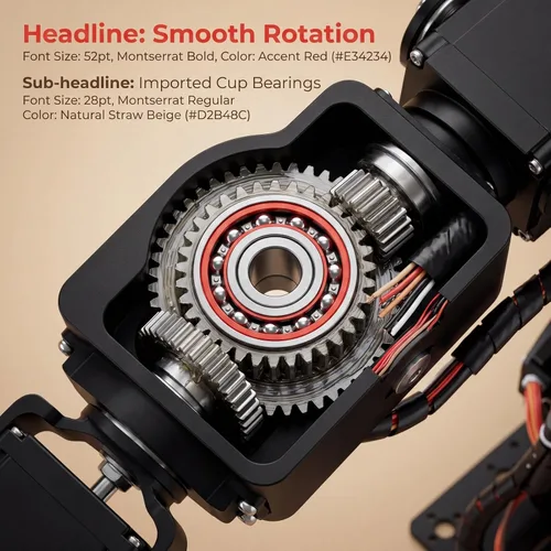 Miniatura 3 de Brazo mecánico, brazo de robot 6DOF, Kit de pinza de brazo mecánico programable de metal completo, robot manipulador de escritorio