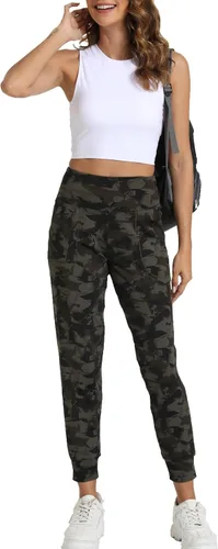Miniatura 60 de Kcutteyg - Pantalones deportivos con bolsillos para mujer, diseño suave, ligero y de secado rápido, para entrenamiento, gimnasia, yoga y correr