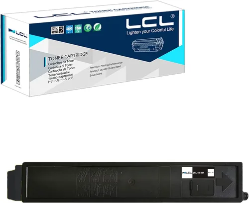 LCL Cartucho de tóner de repuesto compatible para Kyocera TK897 TK-897 TK897K TK-897K 12000 páginas para Kyocera C8520MFP C8020MFP C8025MFP C8030MFP
