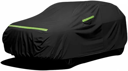 Miniatura 18 de Favoto Funda Impermeable para Automóvil para Todo Clima para Automóviles, 6 Capas de Servicio Pesado para Exteriores Protección contra Lluvia Polvo
