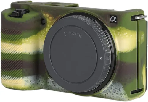 Miniatura 3 de ZV-E10 - Funda de silicona para Sony ZV-E10, color verde militar