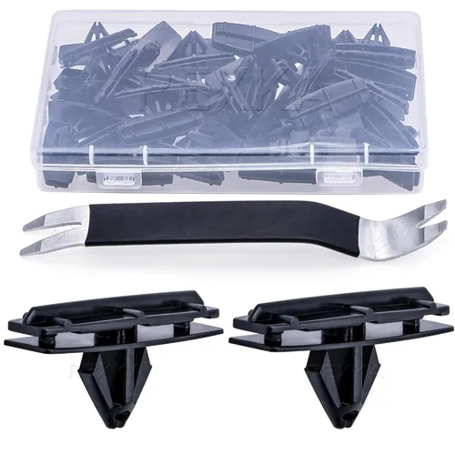Miniatura 9 de Rexka 25pcs Fender Flare & Rocker Molding Clip 68039280-AA Compatible con Jeep Wrangler JK y Unlimited JK Ram 4500 Ram 5500