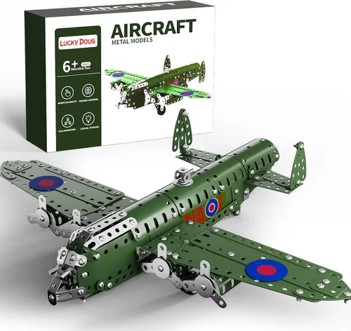Miniatura 11 de Lucky Doug Juego de 284 piezas de proyectos de construcción STEM, tanque de ejército modelo, juguetes de construcción para niños de 8 a 12 años, kit