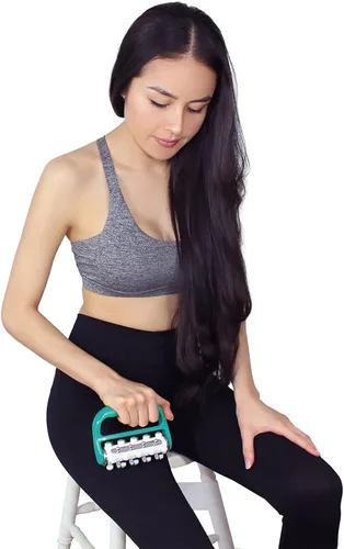Miniatura 4 de Coolife Fascia Rodillo de masaje muscular liberador y eliminador de celulitis, mini punto de activación, herramienta de masajeador de terapia