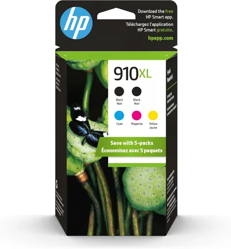 Miniatura 13 de HP Cartucho de tinta negro de alto rendimiento 910XL Funciona con OfficeJet 8010, 8020 Series, OfficeJet Pro 8020, 8030 Series Elegible