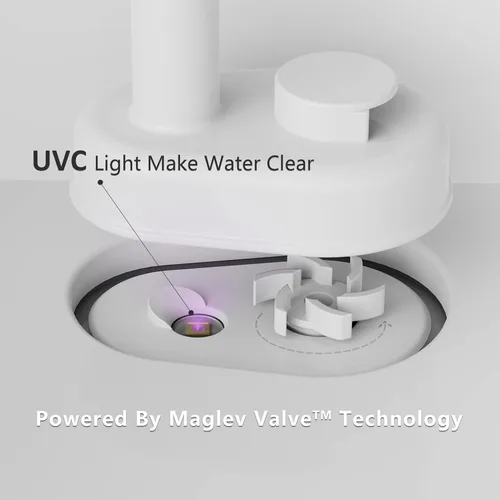 Miniatura 2 de PET LAYSON - Fuente de agua para gatos sin bombas, fuentes inalámbricas inteligentes que funcionan con pilas, 3.6L/122 onzas con tecnología Maglev