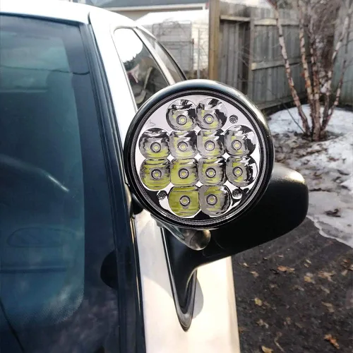 Miniatura 5 de Ourbest H5001 - Luces LED Par46 para foco, 5.75 pulgadas, 5-3/4 pulgadas, luz redonda para camión, todoterreno, lámpara de trabajo LED, haz sellado