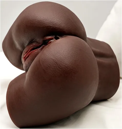 Miniatura 23 de BIG SHOCKED Muñeca sexual de 18 libras para hombres, masturbadores masculinos realistas, diseño ergonómico curvado con doble vagina y canales