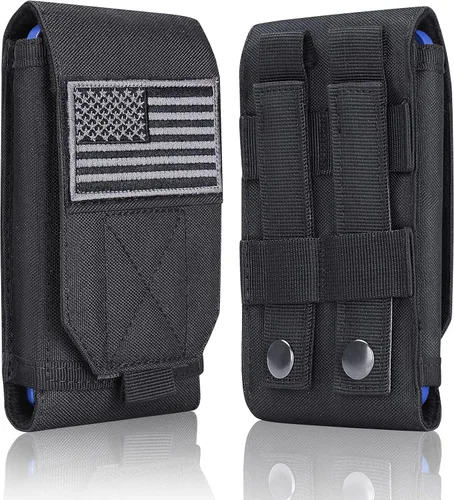 Miniatura 17 de Funda táctica negra para teléfono celular, resistente al agua, para iPhone 11, 12, 13 Pro Max, para Samsung S22, S21, S20, FE, Note 20, A13, A12