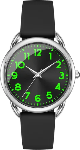 Miniatura 7 de Bisley Watch for Women Numeral Dial Easy to Read Silicone Strap Fit for All Wrist Waterproof Fasion Watch Gift for Her