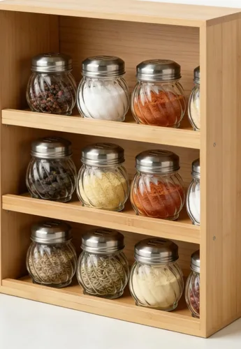 Miniatura 5 de TOPKITCHEN - Coctelera de queso con remolino de vidrio de 6 onzas, pimentero rojo triturado con tapa ranurada de acero inoxidable