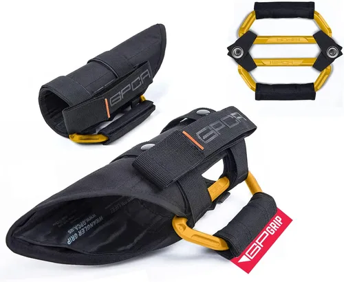 Miniatura 57 de GPCA GP-Grip PRO - Asa de agarre para Jeep Wrangler JL JK Sports/Sahara/Freedom/Rubicon X Unlimited X 2DR/ 4DR 2007-2020 con barras de rodillo de 3