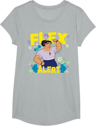 Miniatura 73 de Disney Encanto Luisa Madrigal Flex Alert Camiseta, Negro