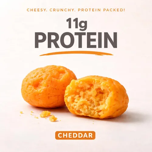 Miniatura 4 de Moon Cheese Cheddar Believe It, 10 onzas, paquete de 2, aperitivo de queso crujiente y rico en proteínas, apto para dieta cetogénica, 100% queso real