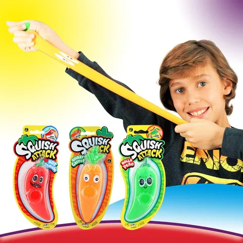 Miniatura 6 de JA-RU Juguete sensorial elástico de zanahoria blanda (1 unidad) para aliviar el estrés relleno de arena Fidget Autismo. Regalos de Pascua