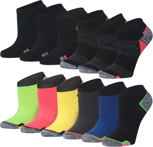 Miniatura 46 de Tipi Toe Women’s 12 Pack Cushioned Low Cut Socks – Breathable, Moisture-Wicking Athletic Comfort for Running & Daily Wear