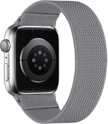 Miniatura 35 de Correas elásticas Solo Loop compatibles con Apple Watch de 38mm 40mm 41mm, trenzadas, de nailon, para mujeres y hombres, para iWatch Series