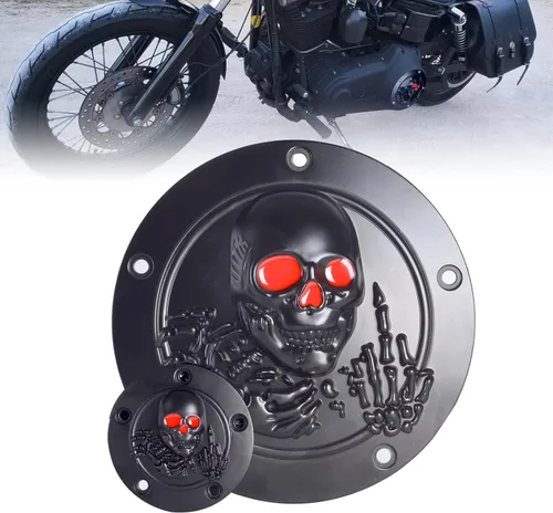 Goldfire Tapa de distribuidor CNC Derby y cubiertas de puntos para Harley 1999-2014 Harley Twin Cam Touring Road King Electra Glide FLHR FLHX FXST
