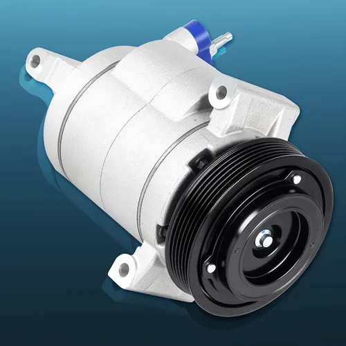 Miniatura 6 de Compresor de aire acondicionado A/C con embrague apto para Chevrolet Sonic 1.6L 1.8L 2012 L4, [Nota: solo para tipo CSP15; diámetro de la polea (mm)