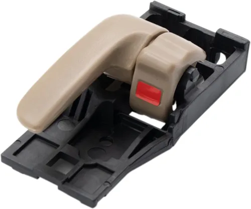 Miniatura 4 de TRQ Manija de puerta interior delantera izquierda color marrón roble compatible con Toyota Tundra 2000-2006