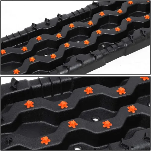 Miniatura 3 de Auto Dynasty Par Off-Road Arena Nieve Lodo Recuperación Pista Rescate Tableros Antideslizante Neumático Escalera