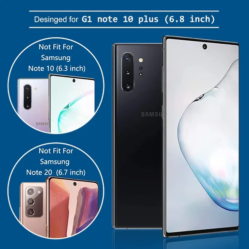 Miniatura 4 de LWYHL - Paquete de 2 protectores de pantalla de privacidad para Note 10 Plus, película de TPU flexible antiespía para Samsung Galaxy Note 10+