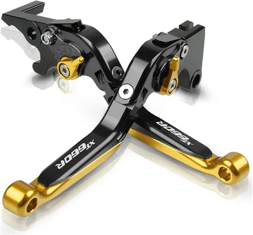Miniatura 18 de Para Yamaha XT660R XT660 R 2014 2015 2016 2004-2017 Accesorios de motocicleta motocicleta ajustable extensible freno embrague palancas