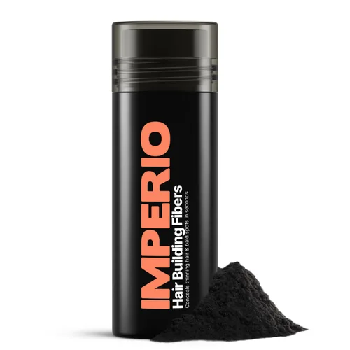 Miniatura 12 de IMPERIO Fibras de construcción del cabello para adelgazar el cabello, 0.92 oz de fibras capilares de primera calidad para mujeres y hombres