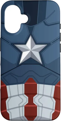Miniatura 32 de Marvel Funda de uniforme para iPhone 17 de Captain America Steve Rogers