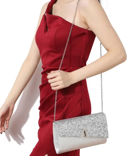 Miniatura 26 de LETODE Bolsos de mano para mujer, bolsos de noche y embragues para mujer, bolsos de sobre, bolsos de fiesta, baile de graduación, bolso de boda