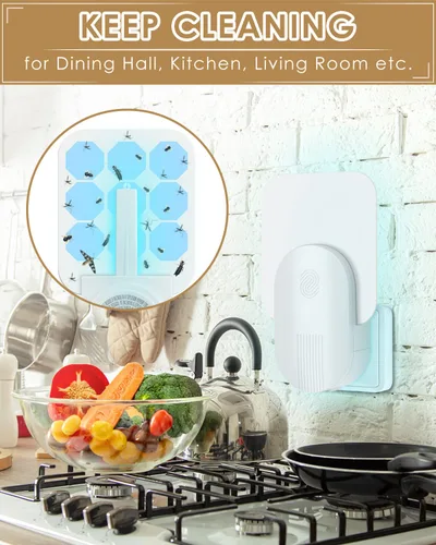 Miniatura 5 de Paquete de 24 recambios de tarjetas de pegamento para un hogar más seguro, compatibles con SH502, SH503, 23005-06 y DT3005W, DT3005W-DS3 Dot Plug-in