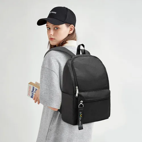 Miniatura 2 de OMOUBOI Mochilas casuales Superbreak Mochila para laptop de 14 pulgadas para mujeres y hombres Apta para turismo y negocios (Negro)