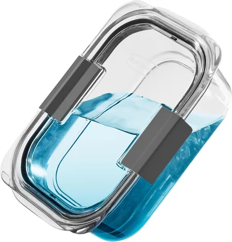 Miniatura 4 de Rubbermaid Brilliance - Juego de 44 unidades de recipientes para almacenar alimentos sin BPA, herméticos y a prueba de fugas, con tapas