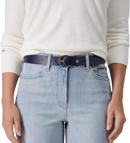 Miniatura 5 de Tommy Hilfiger Cinturón de cuero de moda para mujer, pantalones y vestidos