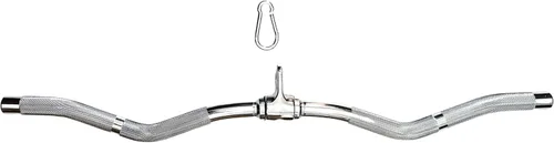 Miniatura 8 de Accesorio para máquina de cable LAT Barra de rizos desplegable Mancuerna giratoria, Accesorio de cable para múltiples ejercicios, Barra de presión