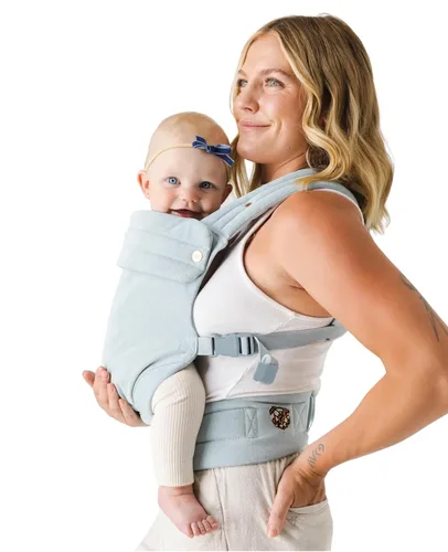 Miniatura 8 de Mabē Monarch Portabebés Ergonómico - Portabebés Infantil Estructurado Suave de Algodón Premium con Diseño Saludable para la Cadera, 3 Posiciones