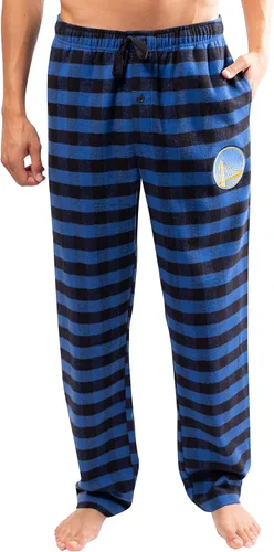 Miniatura 6 de Ultra Game - Ropa para dormir oficial de la NBA para hombre, pijama súper suave de franela, pants de descanso