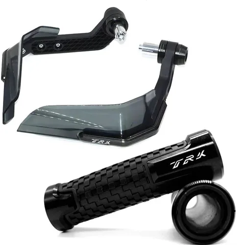 Miniatura 18 de for Benelli TRK 502 502X Leoncino 500 Motorcycle Handguard Grips Handle Shield Windshield (Color : Black 1)