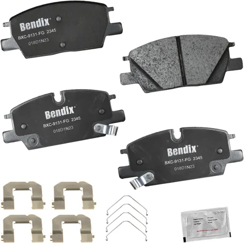 Miniatura 430 de Pastillas de freno delanteras cerámicas Bendix Priority1 CFC2302 para Hyundai Elantra 2021, Sonata 2022-2020, Kia K5 2023-2021