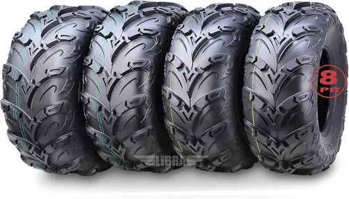Miniatura 8 de WANDA Neumáticos ATV Premium de 8 capas 22x7-11 22x10-9 para lodo compatibles con Honda Recon 250 Suzuki Ozark 250