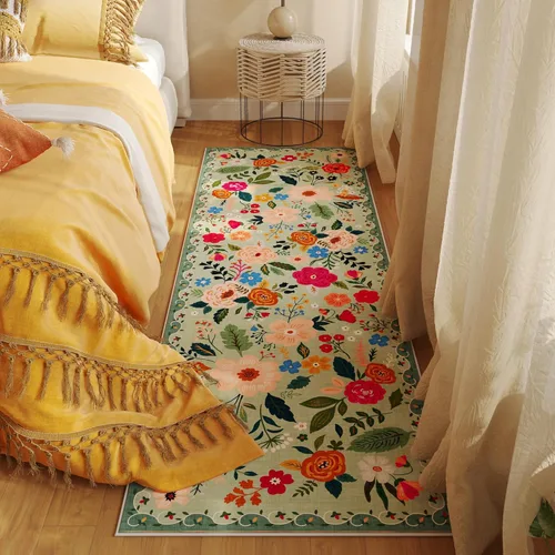 Miniatura 5 de Rugcomf Alfombra Pasillera para Pasillos Alfombra de Cocina Antideslizante 2'6'' x 8' Alfombras Pasilleras Lavables con Respaldo de Goma Alfombra