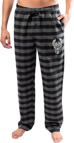 Miniatura 16 de Ultra Game - Ropa para dormir oficial de la NBA para hombre, pijama súper suave de franela, pants de descanso