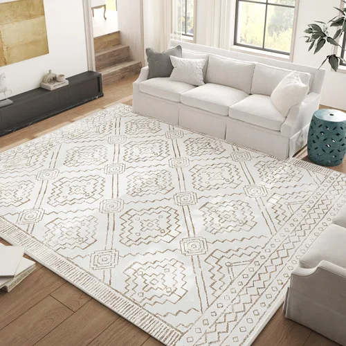 Miniatura 126 de jinchan Alfombra marroquí de pasillo 2x10 para pasillo - Alfombra de pasillo para cocina bohemia lavable a máquina, alfombra moderna suave, Boho