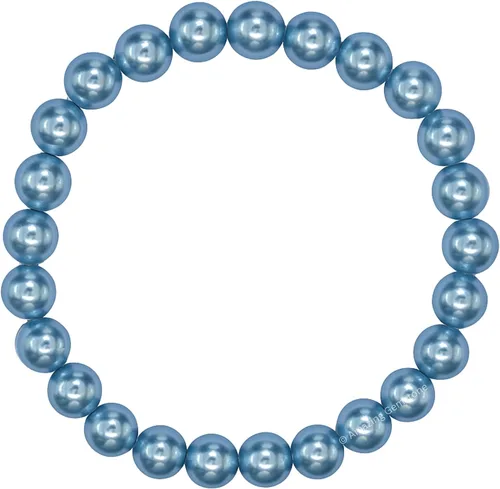 Miniatura 474 de Amazing Gemstone Pulsera de cristal para mujeres y hombres, pulsera de cristal curativo de protección, pulsera elástica con cuentas de piedras