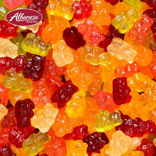 Miniatura 8 de Albanese Ultimate 8 Flavor Gummi Bears, ositos de goma de 8 sabores, 2.5 oz, 12